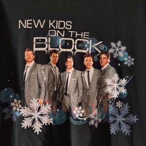 New Kids On The Block NKOTB 2009 Promotional Tee Size Large